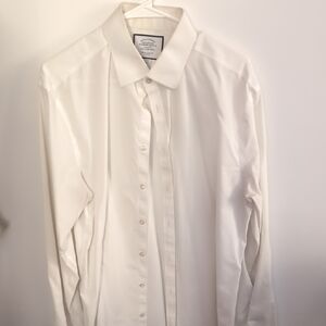 Charles Tyrwhitt Men's White Dress Shirt